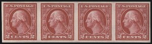 Sale 1019, Lot 829, 1912-15 Washington-Franklin Issues (Scott 406c-460)