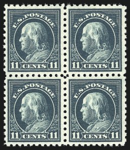 Sale 1019, Lot 841, 1916-17 Washington-Franklin Issues (Scott 462-480)