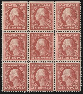 Sale 1019, Lot 862, 1917-18 Washington-Franklin Issues (Scott 495-523)