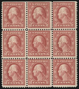 Sale 1019, Lot 863, 1917-18 Washington-Franklin Issues (Scott 495-523)