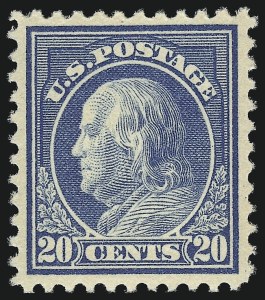 Sale 1019, Lot 869, 1917-18 Washington-Franklin Issues (Scott 495-523)
