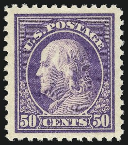 Sale 1019, Lot 870, 1917-18 Washington-Franklin Issues (Scott 495-523)