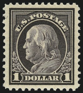 Sale 1019, Lot 873, 1917-18 Washington-Franklin Issues (Scott 495-523)