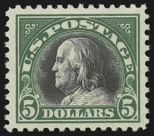 Sale 1019, Lot 878, 1917-18 Washington-Franklin Issues (Scott 495-523)