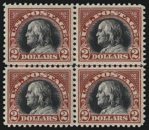 Sale 1019, Lot 887, 1918-22 Washington-Franklin Issues, Pilgrim Issue (Scott 525-549)