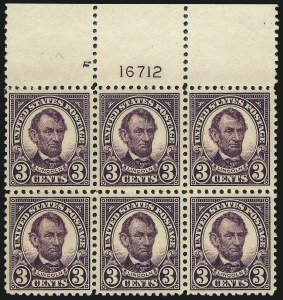 Sale 1019, Lot 889, 1922 and Later Issues (Scott 555-Modern)
