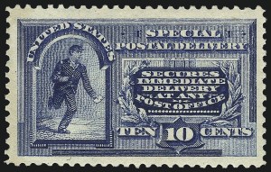 Sale 1019, Lot 934, Special Delivery, Registration (Scott E1-E13, F1)