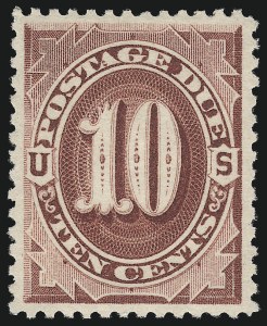 Sale Number 1019, Lot Number 952, Postage Due (Scott J2-J78a)