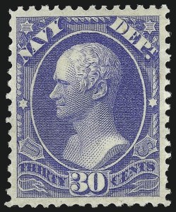 Sale 1019, Lot 969, Officials, incl. Specimens (Scott O9-O65S)