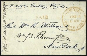 Sale 1019, Lot 988, Carriers and Locals