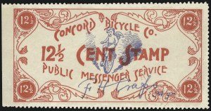 Sale 1019, Lot 998, Carriers and Locals