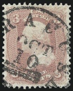 Sale 1024, Lot 101, 3c-5c 1861-66 Issue (Scott 64-67)