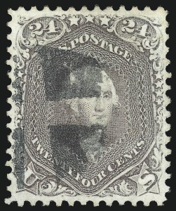 Sale 1024, Lot 116, 10c-90c 1861-66 Issue (Scott 68-72)