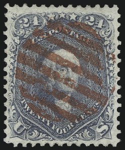 Sale 1024, Lot 117, 10c-90c 1861-66 Issue (Scott 68-72)