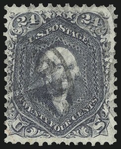 Sale 1024, Lot 119, 10c-90c 1861-66 Issue (Scott 68-72)