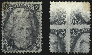 Sale 1024, Lot 125, 2c-24c 1863-68 Issue (Scott 73-78)