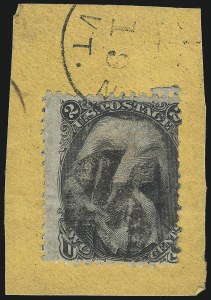 Sale 1024, Lot 126, 2c-24c 1863-68 Issue (Scott 73-78)