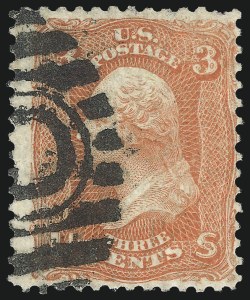 Sale 1024, Lot 127, 2c-24c 1863-68 Issue (Scott 73-78)