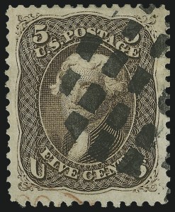 Sale 1024, Lot 129, 2c-24c 1863-68 Issue (Scott 73-78)