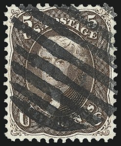 Sale 1024, Lot 130, 2c-24c 1863-68 Issue (Scott 73-78)