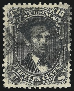 Sale 1024, Lot 131, 2c-24c 1863-68 Issue (Scott 73-78)