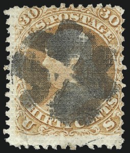Sale 1024, Lot 139, 3c-30c 1867 A Grills (Scott 79-81)