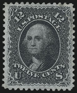 Sale 1024, Lot 146, 2c-12c 1868 Z Grill (Scott 85B-85E)