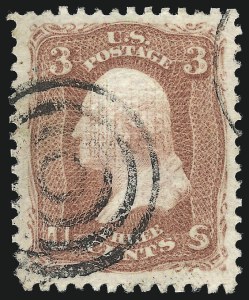 Sale 1024, Lot 151, 1c-15c 1868 E Grill (Scott 86-91)