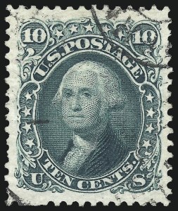 Sale 1024, Lot 174, 1c-90c 1875 Re-Issue of 1861-66 Issue (Scott 102-111)