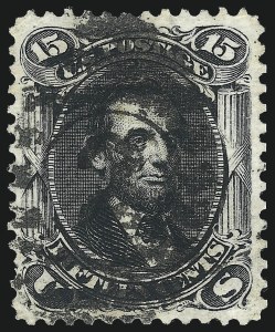 Sale 1024, Lot 176, 1c-90c 1875 Re-Issue of 1861-66 Issue (Scott 102-111)