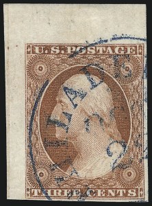 Sale 1024, Lot 33, 3c 1851-56 Issue (Scott 10-11A)