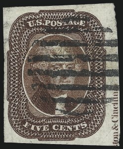 Sale 1024, Lot 42, 5c 1856 Issue, 10c 1855 Issue (Scott 12-16)