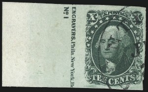 Sale 1024, Lot 45, 5c 1856 Issue, 10c 1855 Issue (Scott 12-16)