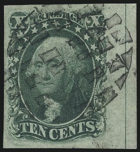 Sale 1024, Lot 46, 5c 1856 Issue, 10c 1855 Issue (Scott 12-16)