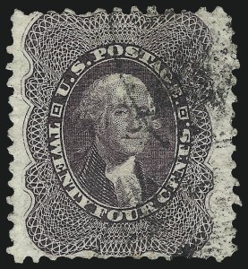Sale 1024, Lot 88, 1875 Reprint of 1857-60 Issue (Scott 43, 45)