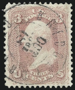 Sale Number 1024, Lot Number 99, 3c-5c 1861-66 Issue (Scott 64-67)