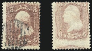 Sale 1025, Lot 108, 1861-66 Issue