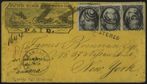 Sale 1025, Lot 114, 1861-66 Issue cont. thru Re-Issue