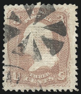Sale Number 1025, Lot Number 119, 1861-66 Issue cont. thru Re-Issue Sale Number 1025, Lot Number 119, 1861-66 Issue cont. thru Re-Issue
