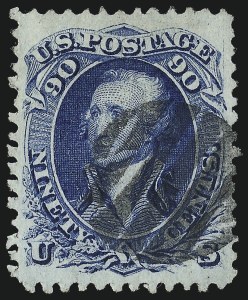 Sale Number 1025, Lot Number 123, 1861-66 Issue cont. thru Re-Issue
