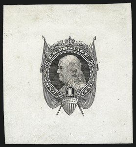 Sale 1025, Lot 126, 1869 Pictorial Issue: Essays, Proofs and Specimens