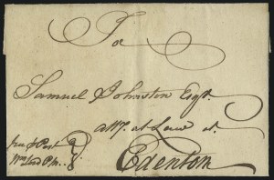 Sale 1025, Lot 2, Colonial Period and Western Express