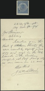 Sale 1025, Lot 247, Air Post thru Parcel Post