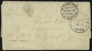 Sale 1025, Lot 270, Carriers and Locals thru Revenues