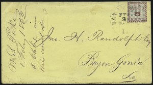 Sale 1025, Lot 292, Confederate States