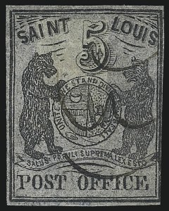 Sale 1025, Lot 53, Postmasters Provisionals: St. Louis Mo.