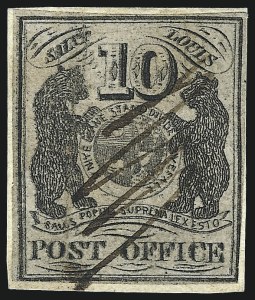 Sale 1025, Lot 58, Postmasters Provisionals: St. Louis Mo.