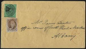 Sale 1025, Lot 61, 5c-10c 1847 Issue