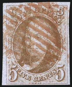 Sale 1025, Lot 62, 5c-10c 1847 Issue