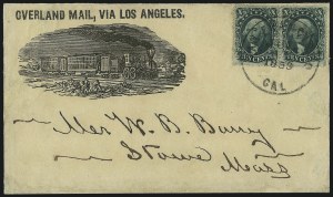 Sale 1025, Lot 92, 1857-60 Issue and Reprints